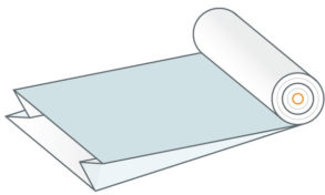 Gusseted foil sleeve